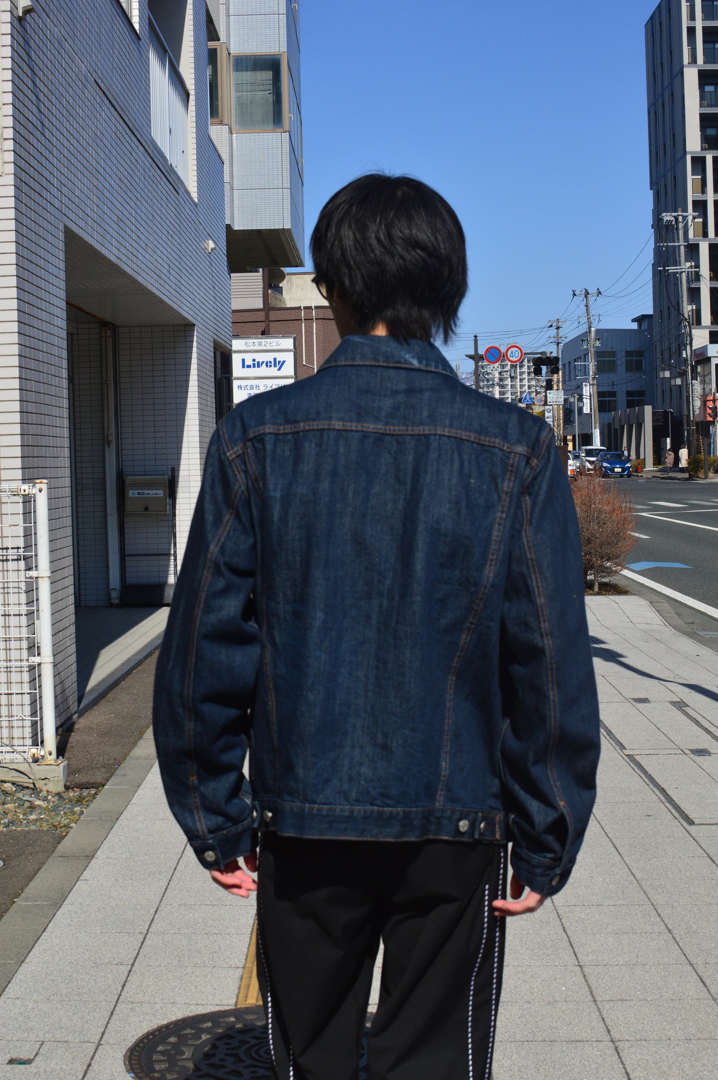 Gap indigo denim jacket