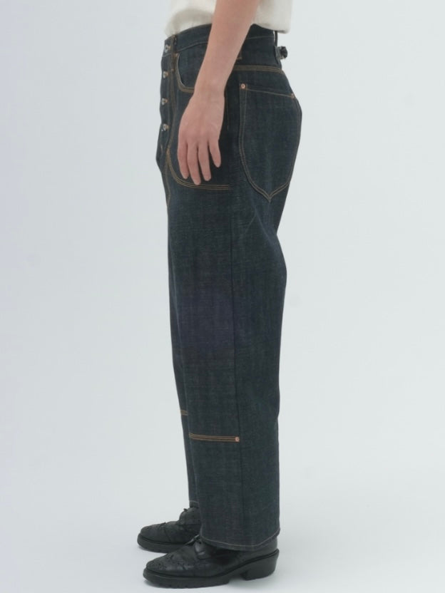 SUGARHILL / CLASSIC DOUBLE KNEE DENIM PANTS – JIKAI