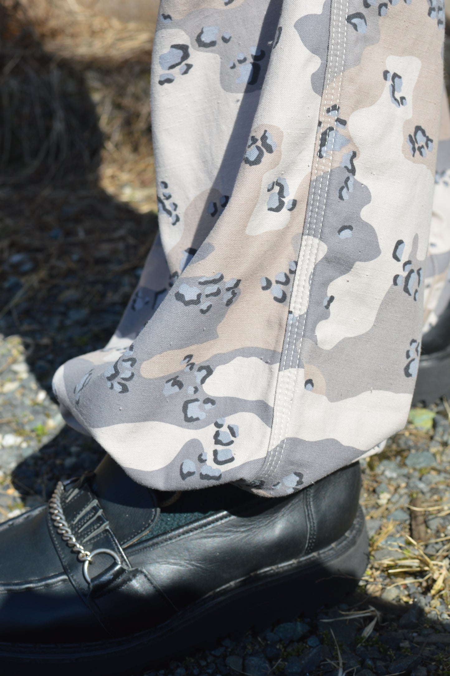 SUGARHILL CHOCOCHIP CAMO CARGO PANTS