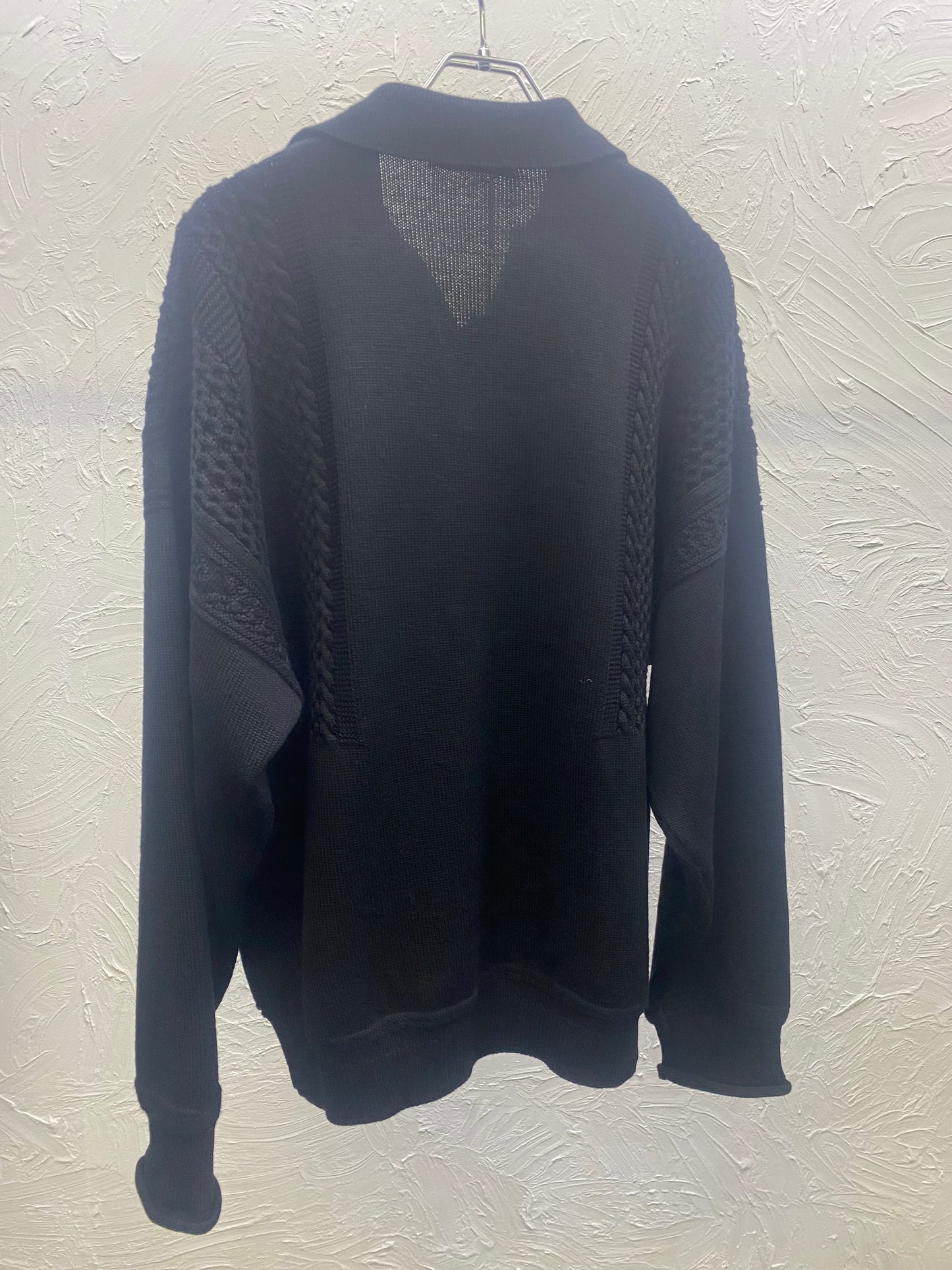 YASHIKI Hatsuyuki Knit BLACK