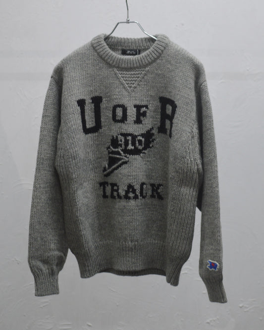 RICE NINE TEN HOME MADE KNITTING SWEATSHIRT