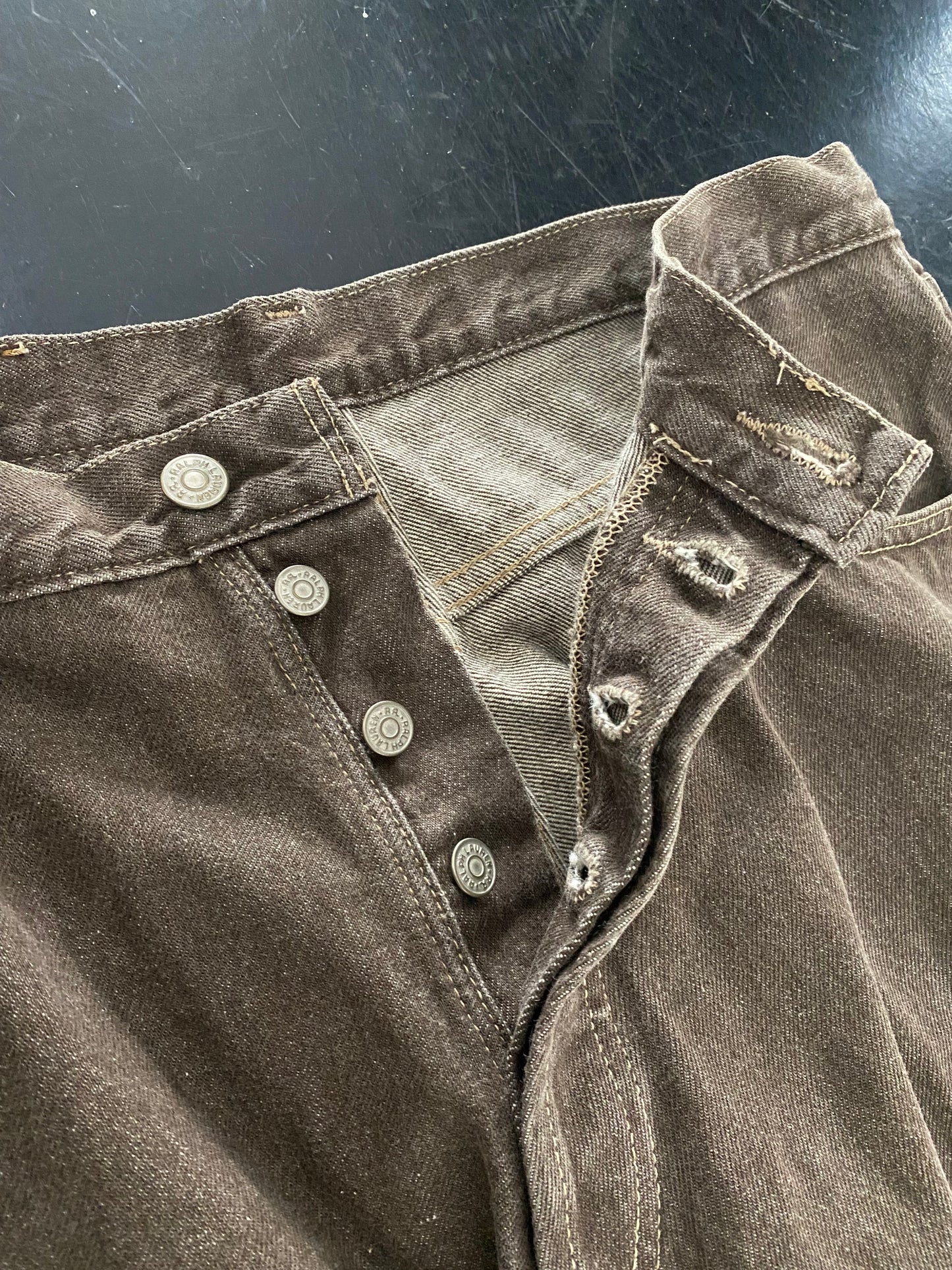 90s RRL denim trousers
