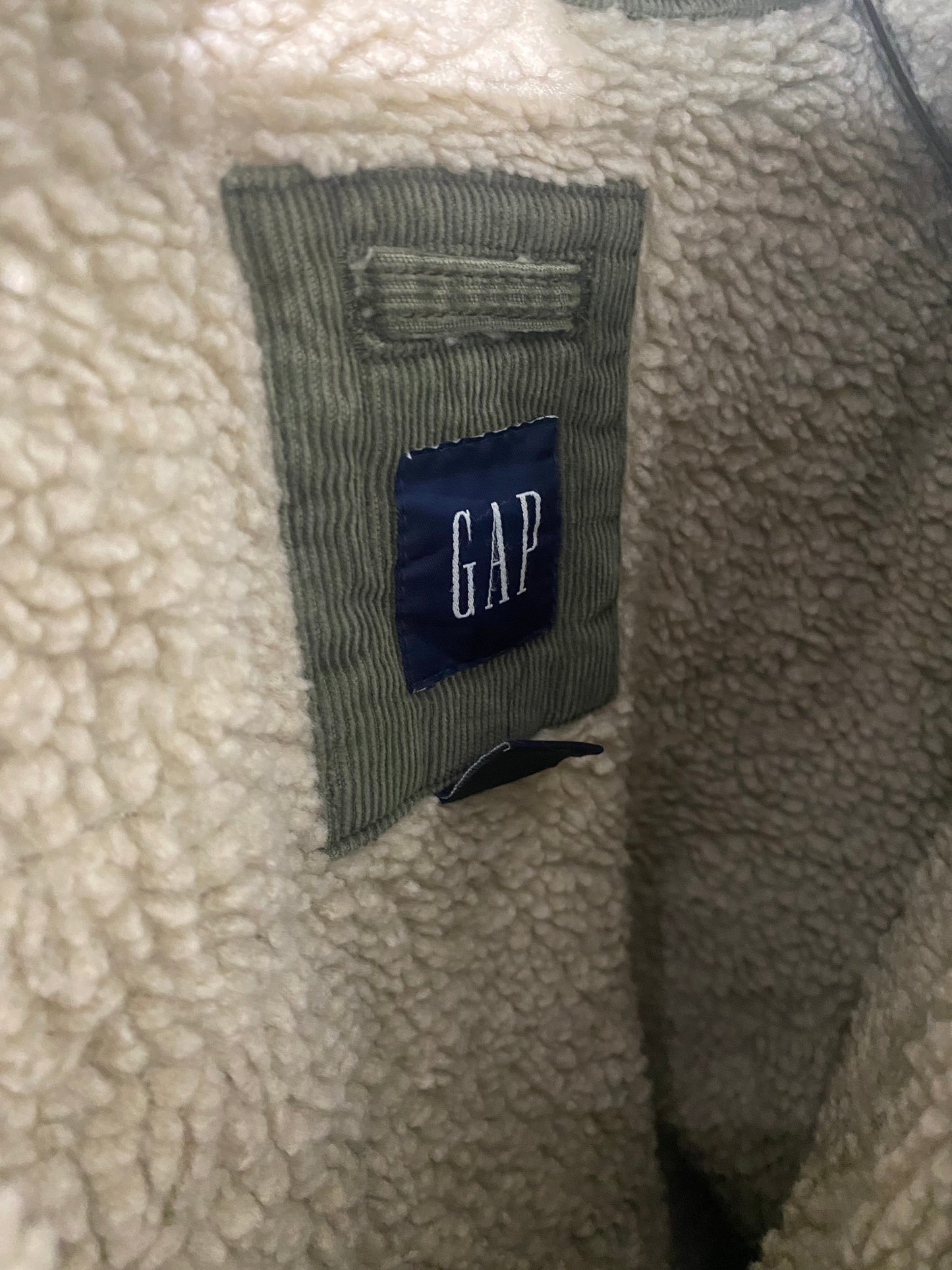 GAP corduroy boa jacket