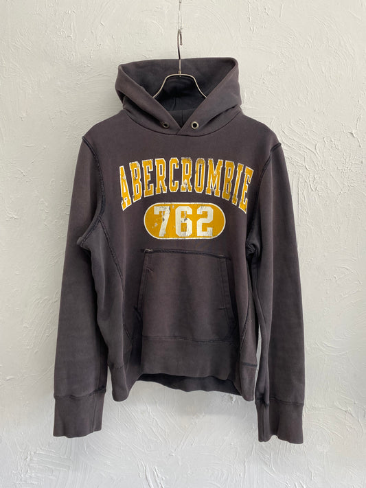 90s Abercrombie & Fitch logo hoodie