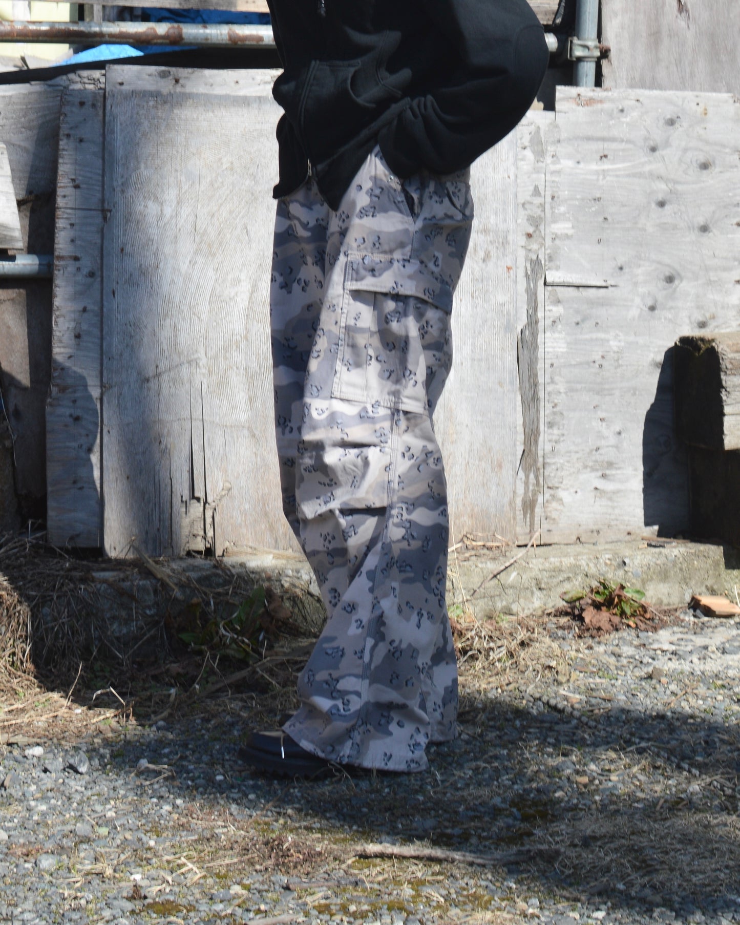 SUGARHILL CHOCOCHIP CAMO CARGO PANTS
