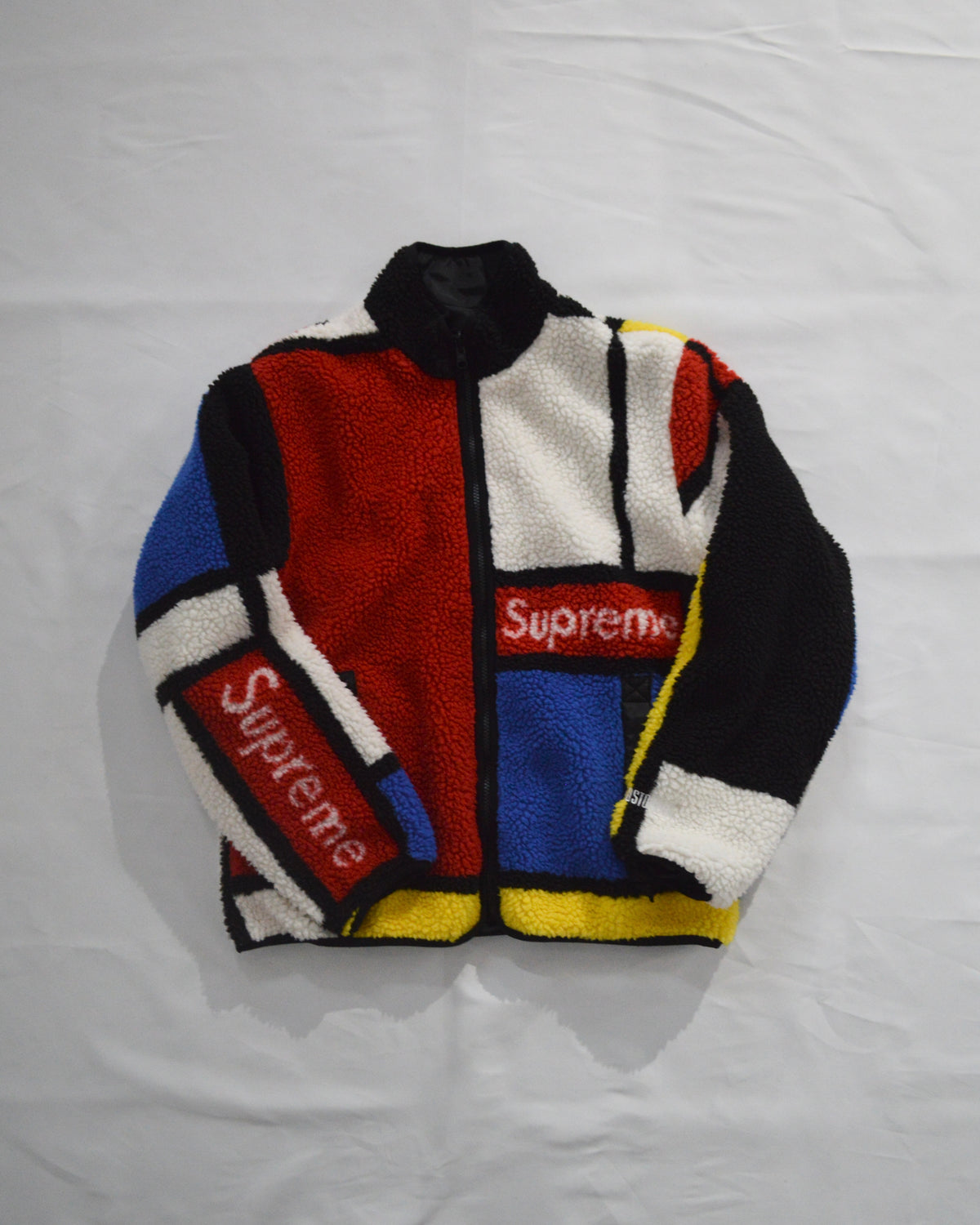 Supreme reversible fleece jacket