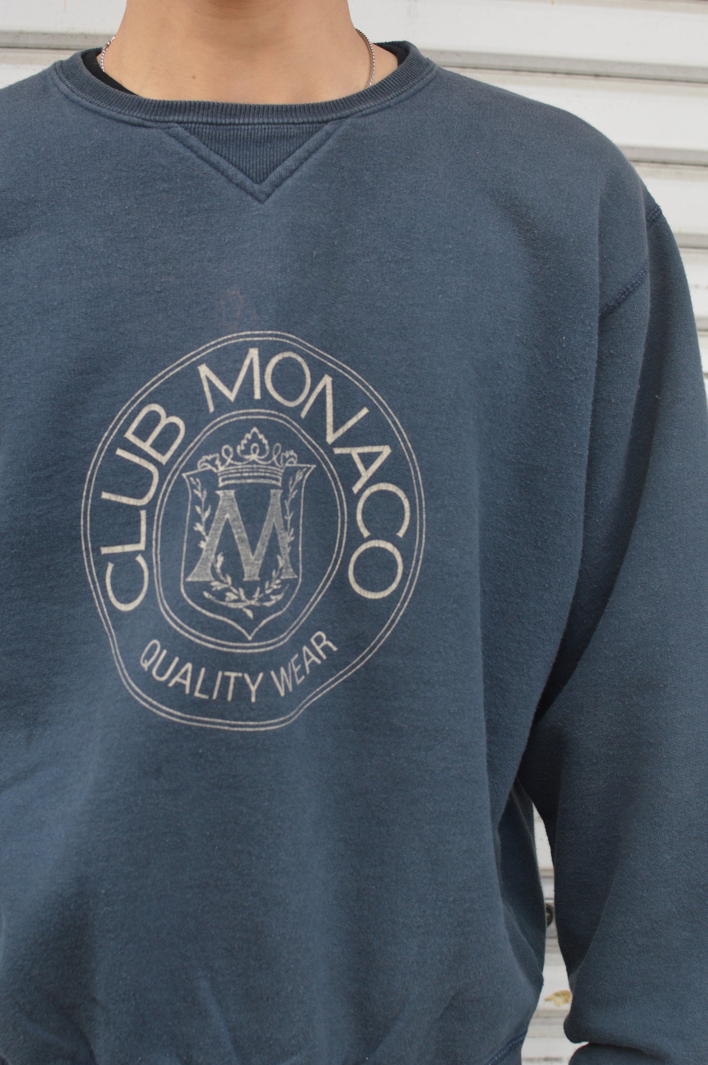 CLUB MONACO logo sweat