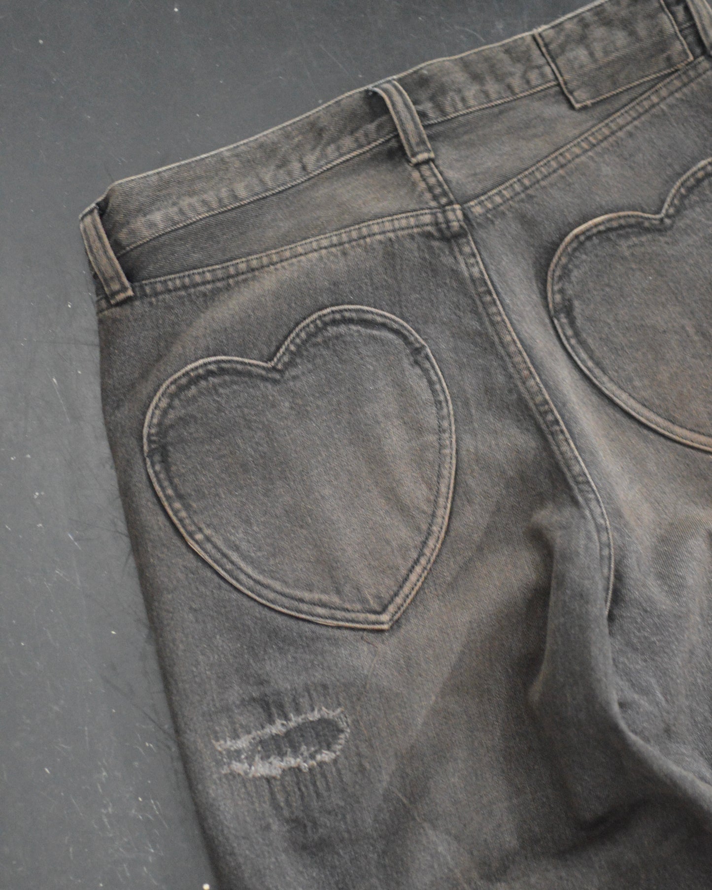 RICE NINE TEN / DISTRESSED LOVELY JEANS