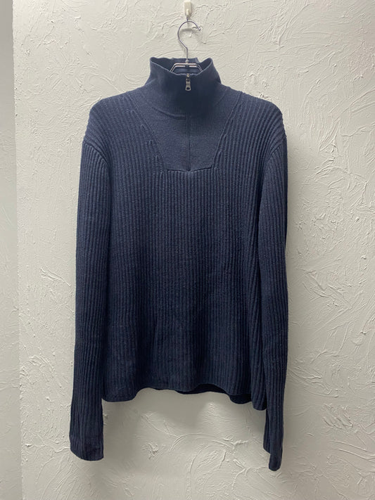 ARMANI EXCHANGE half zip knit