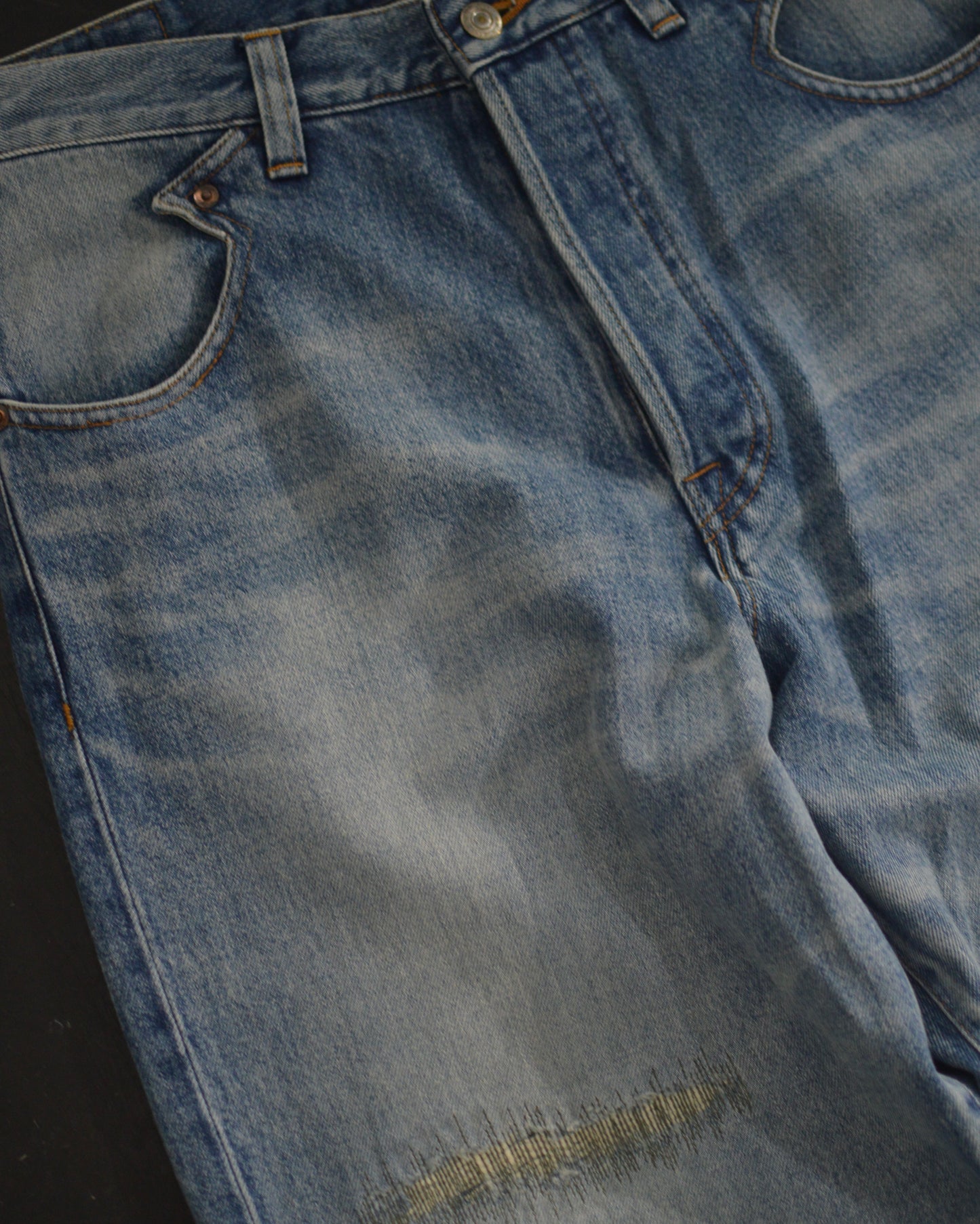 RICE NINE TEN / DISTRESSED LOVELY JEANS