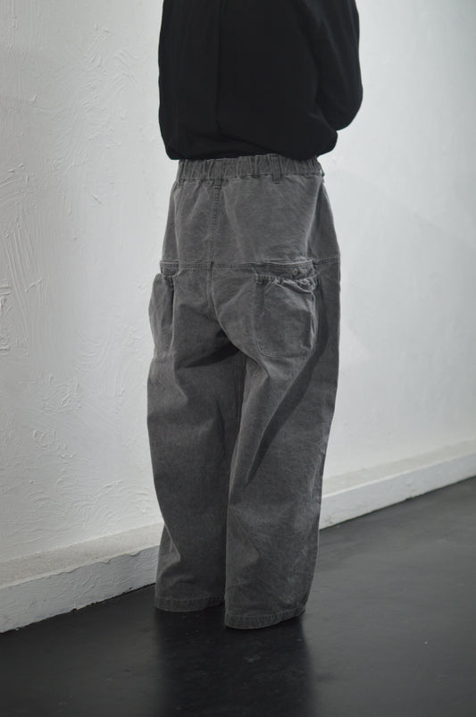refomed FRESH MAN DUCK WIDE PANTS GRAY