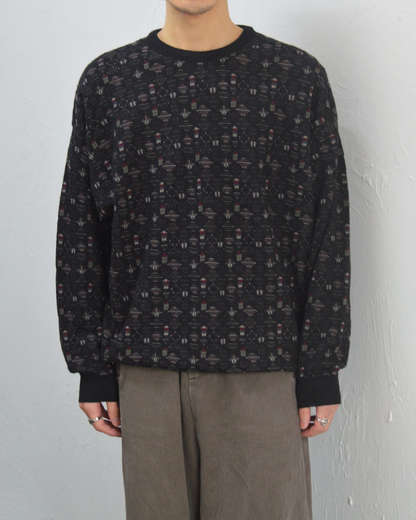 ALBERTO DANTI all pattern knit