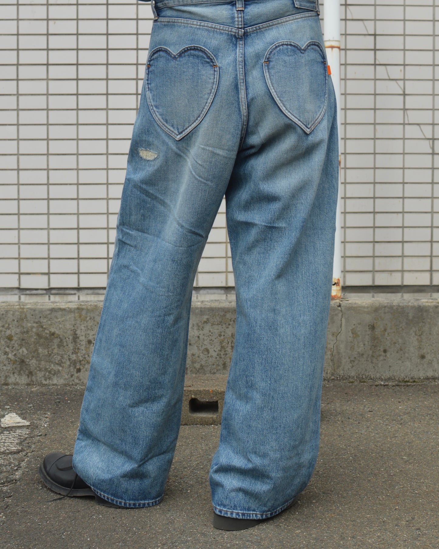 RICE NINE TEN / DISTRESSED LOVELY JEANS