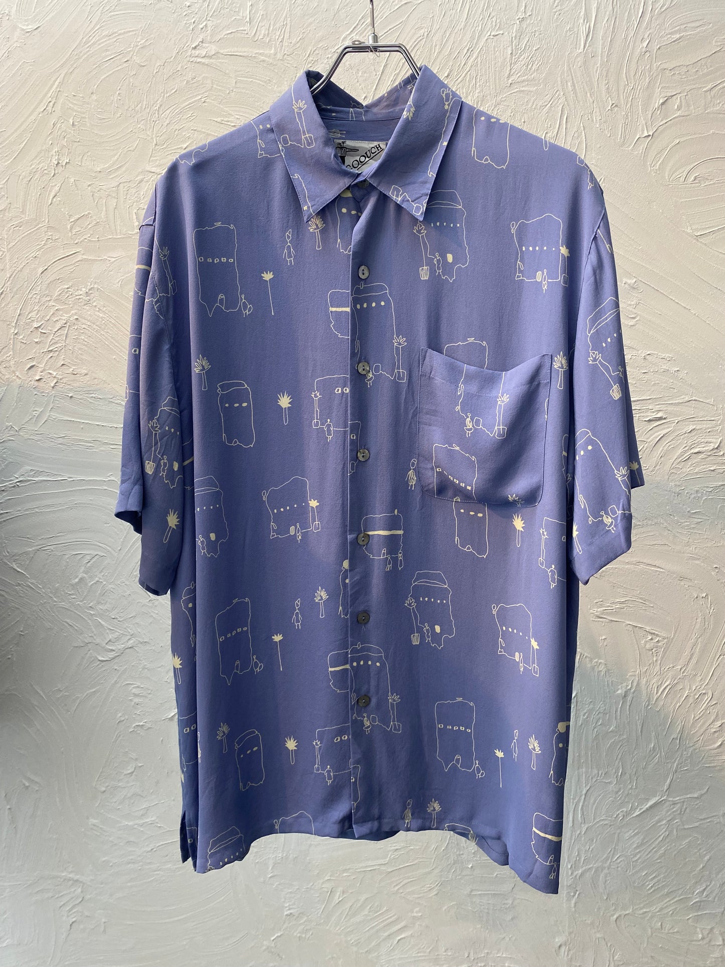 80-90s GOOUCH dead stock design shirt