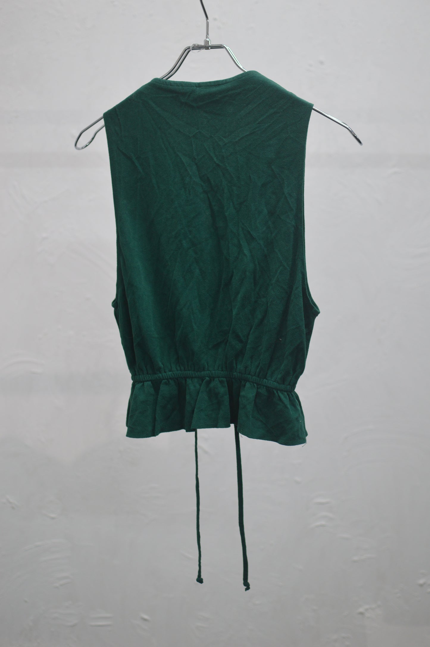 gathered design vest