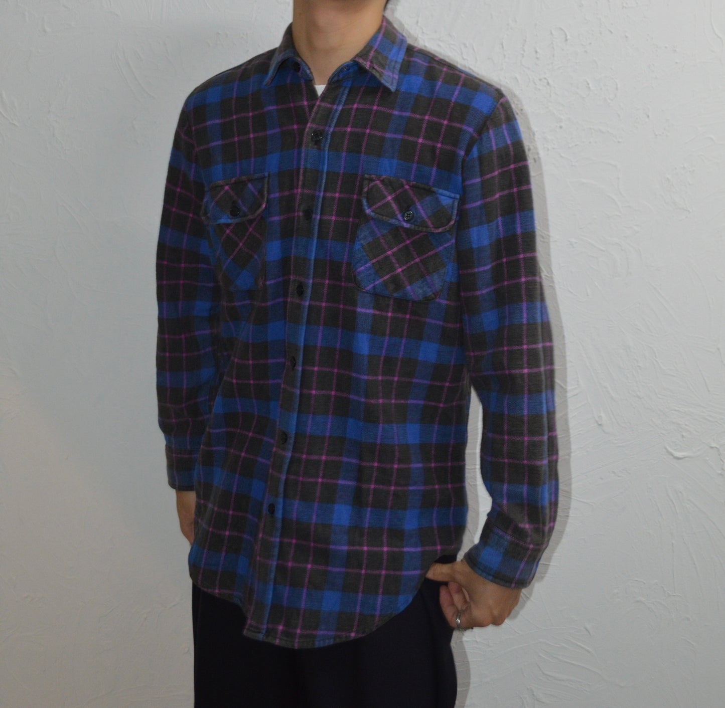 80s Dickies heavy weight flannel shirt