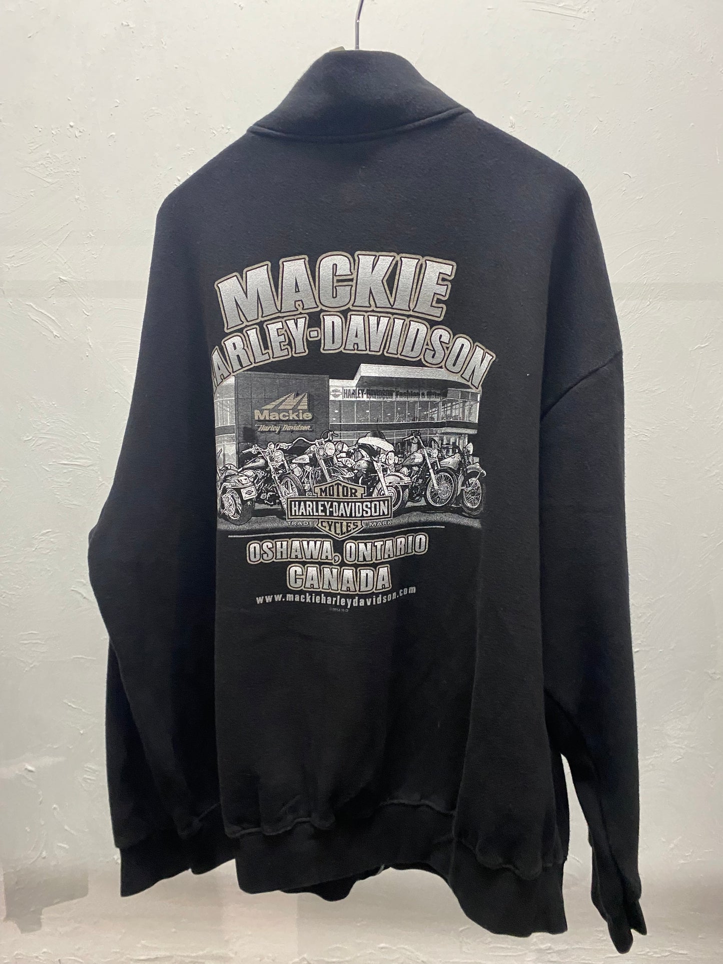 Harley-Davidson zip up sweat