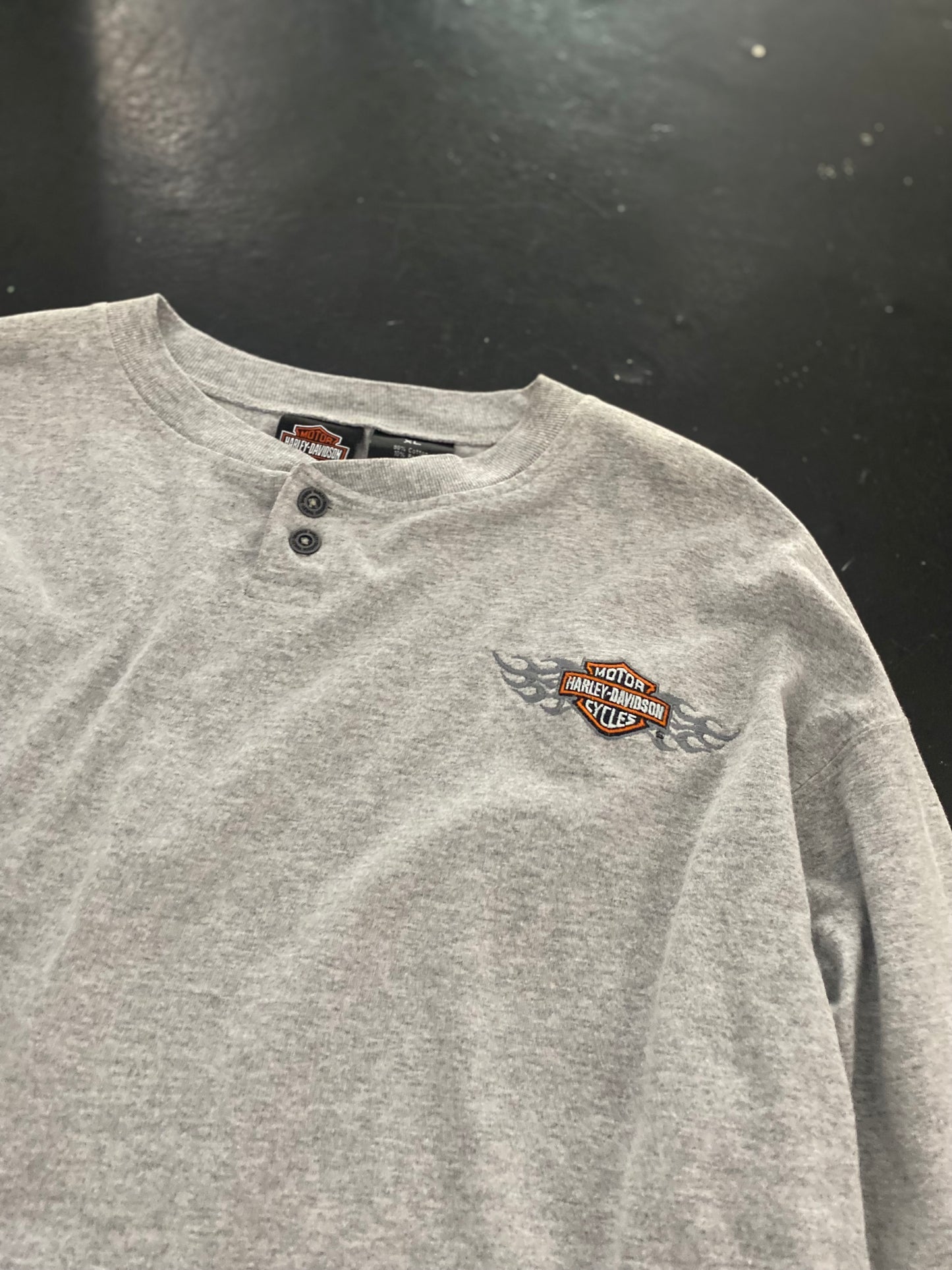 Harley-Davidson henry neck L/S tee