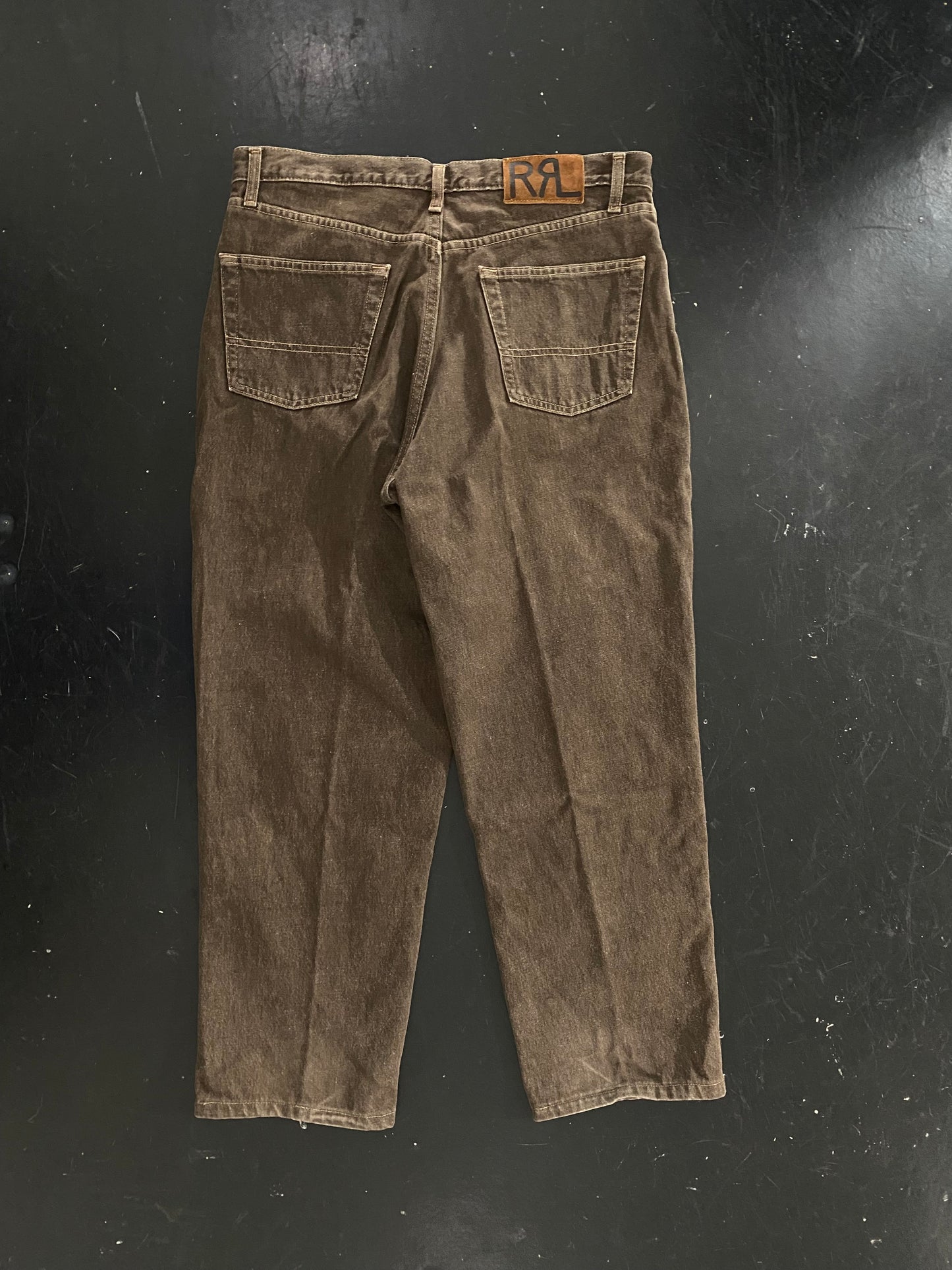 90s RRL denim trousers