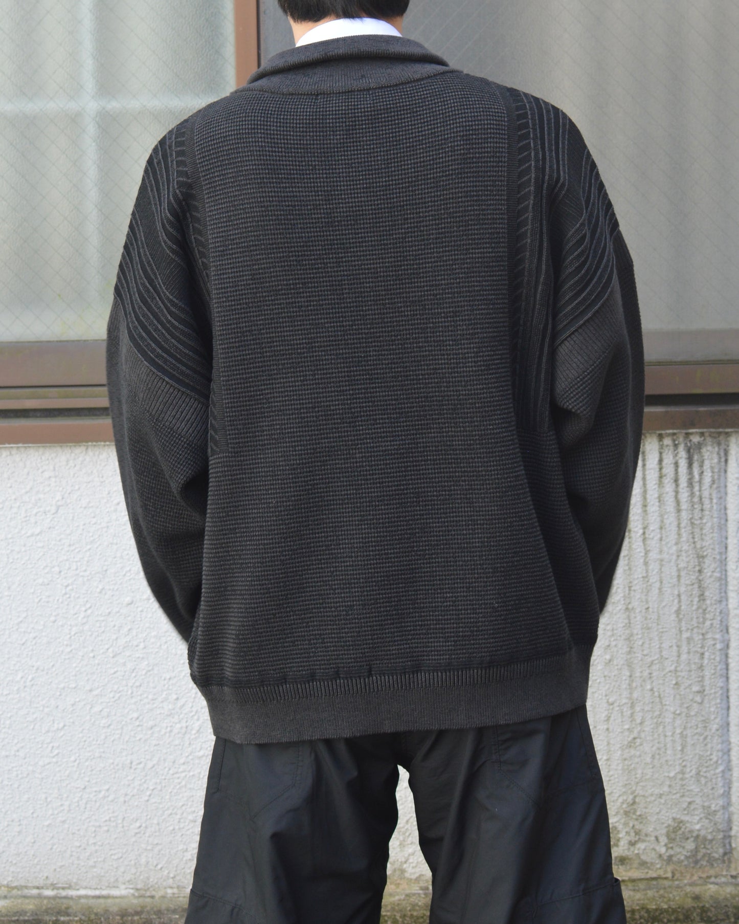 YASHIKI Fuyushigure Half Zip Knit