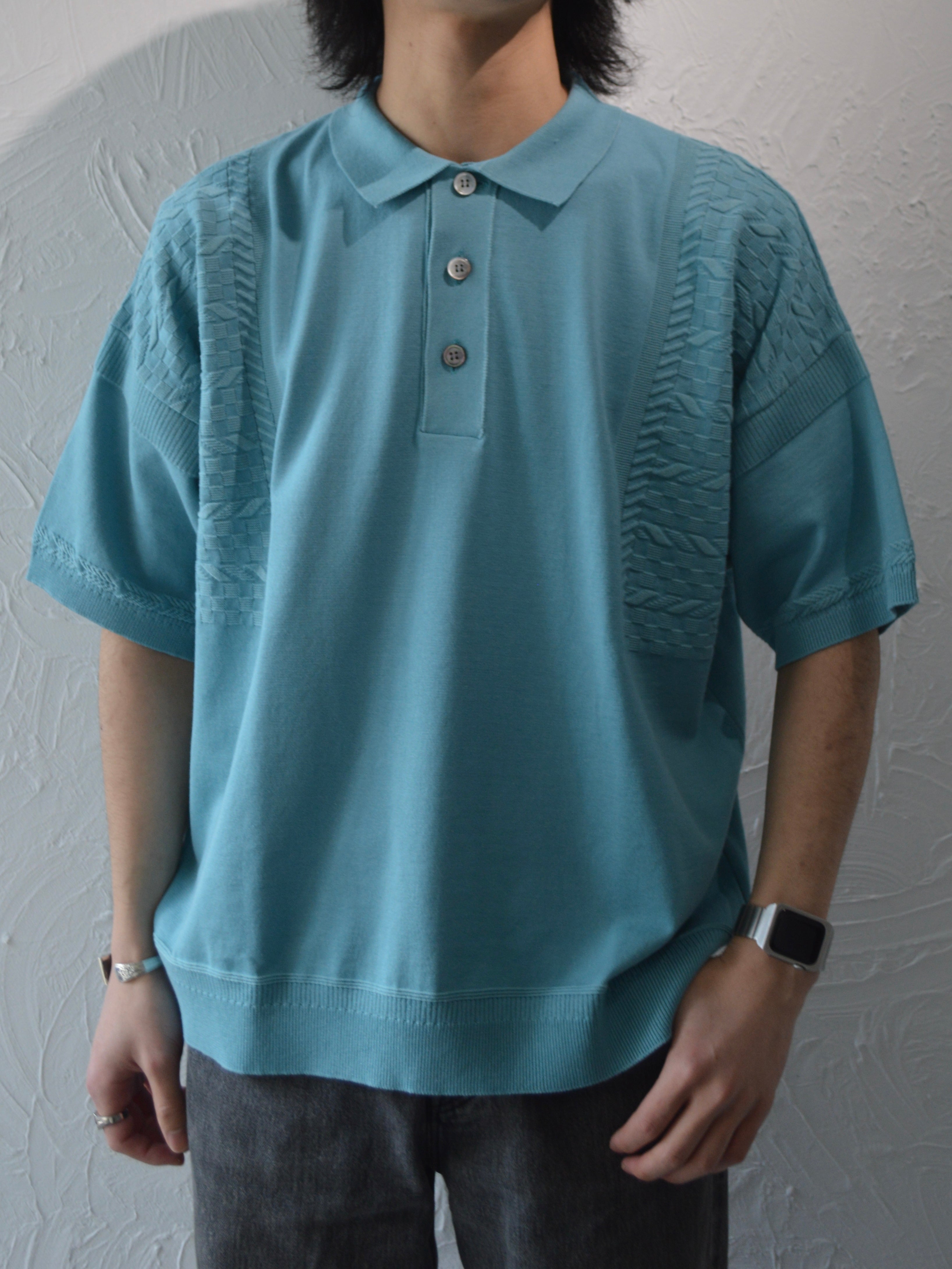 YASHIKI / Hazakura Knit Polo