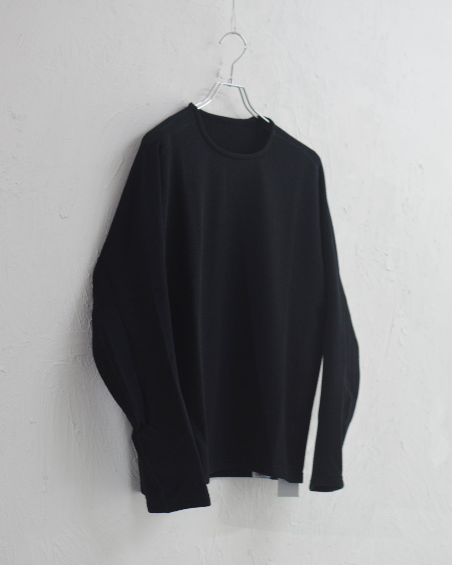 OPPOSE DUALITY Long Sleeve T-shirts Thermal BLACK