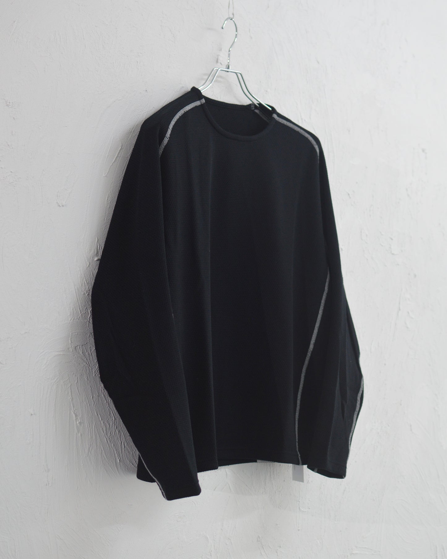 OPPOSE DUALITY Long Sleeve T-shirts Thermal Hi-Vis BLACK