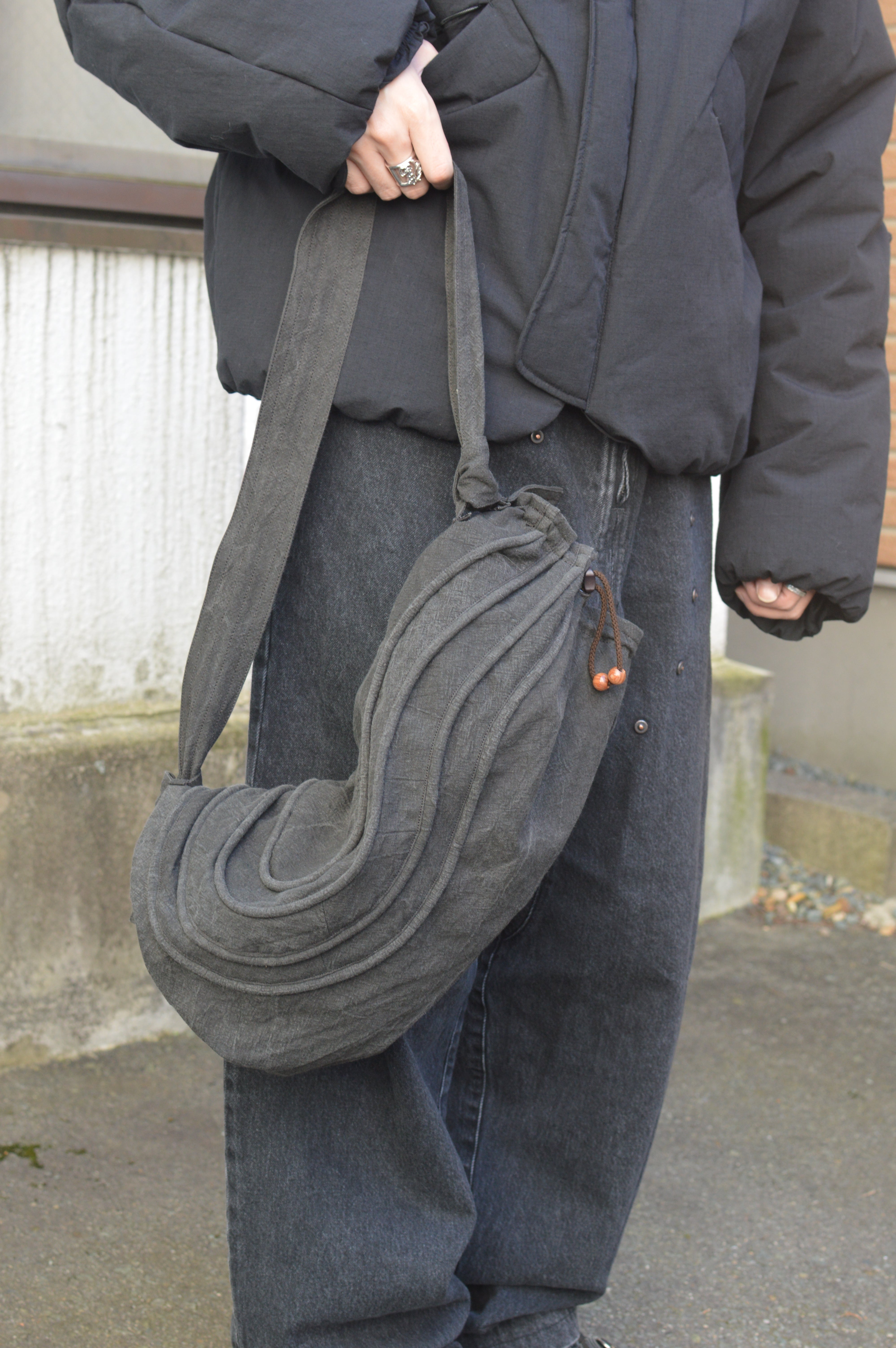 JIAN YE TAO BAG charcoal – JIKAI