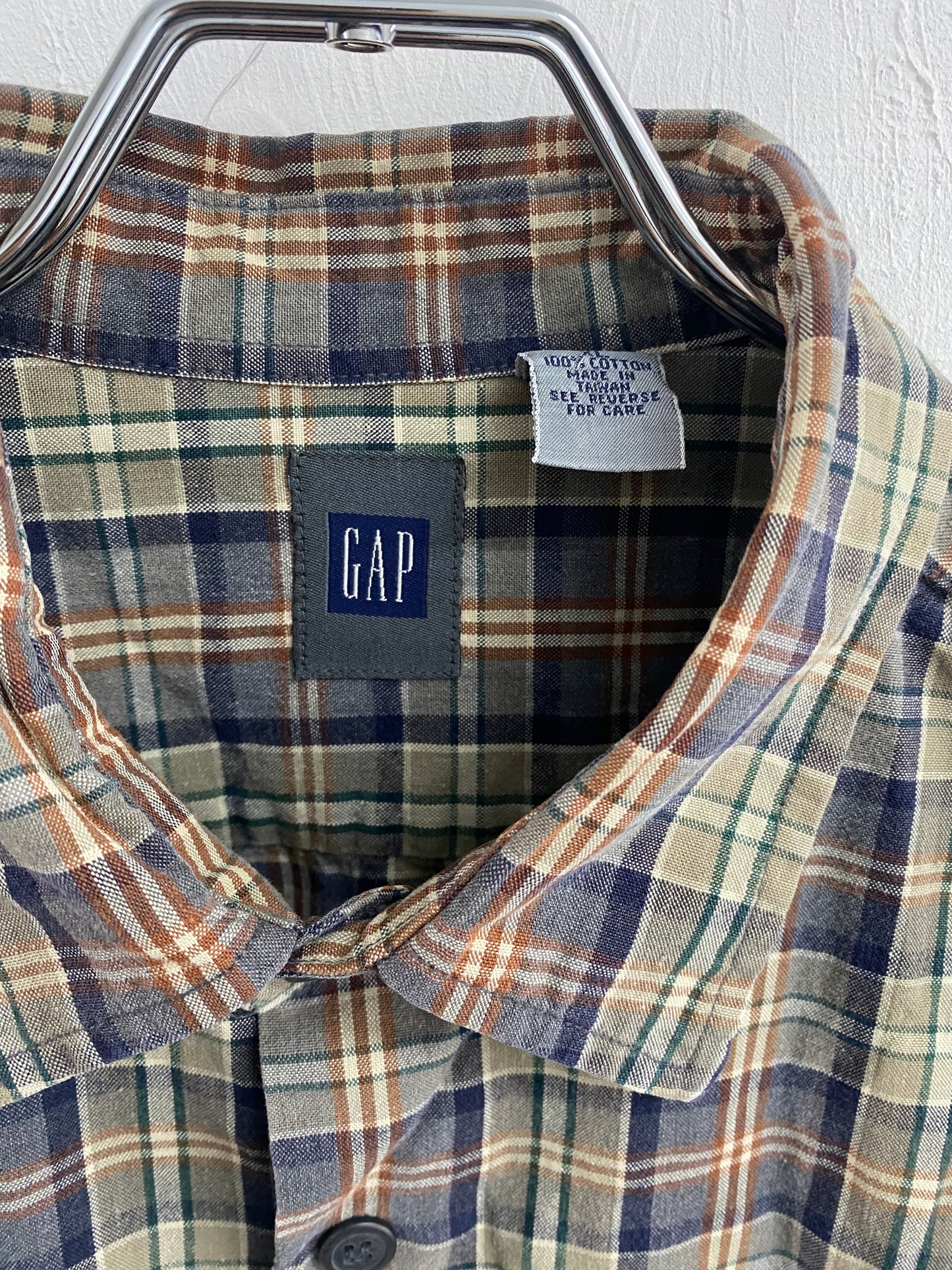 GAP cotton check shirt