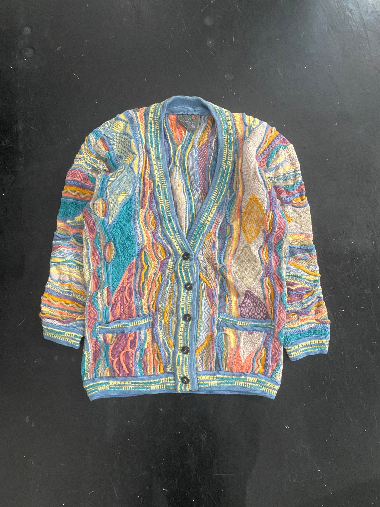 90s COOGI 3D design knit