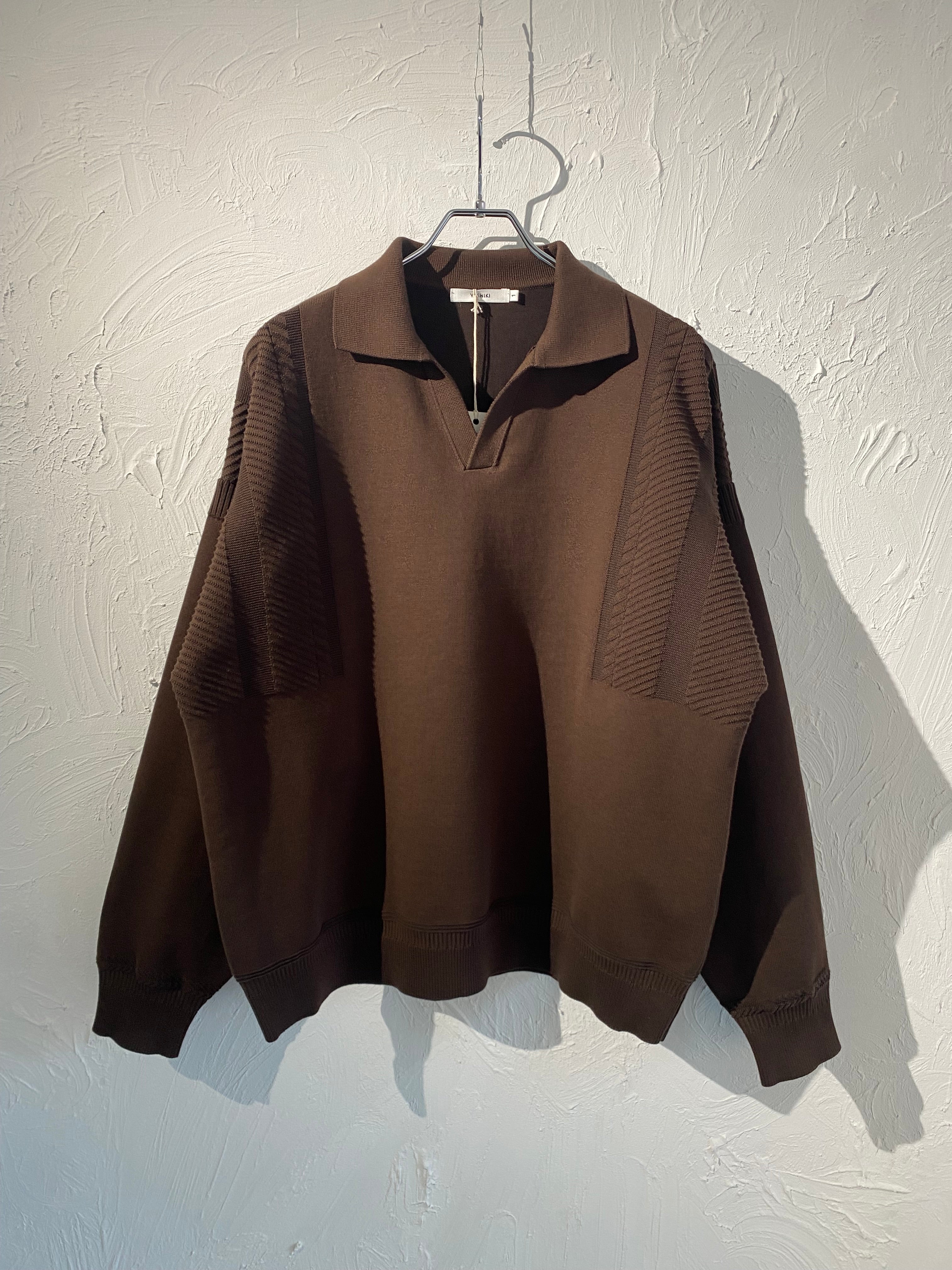 YASHIKI / Skipper Knit / BROWN – JIKAI