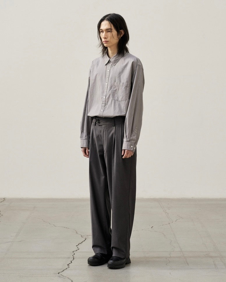 ANOTHER OFFICE.Santiago Slacks HEATHER GRAY