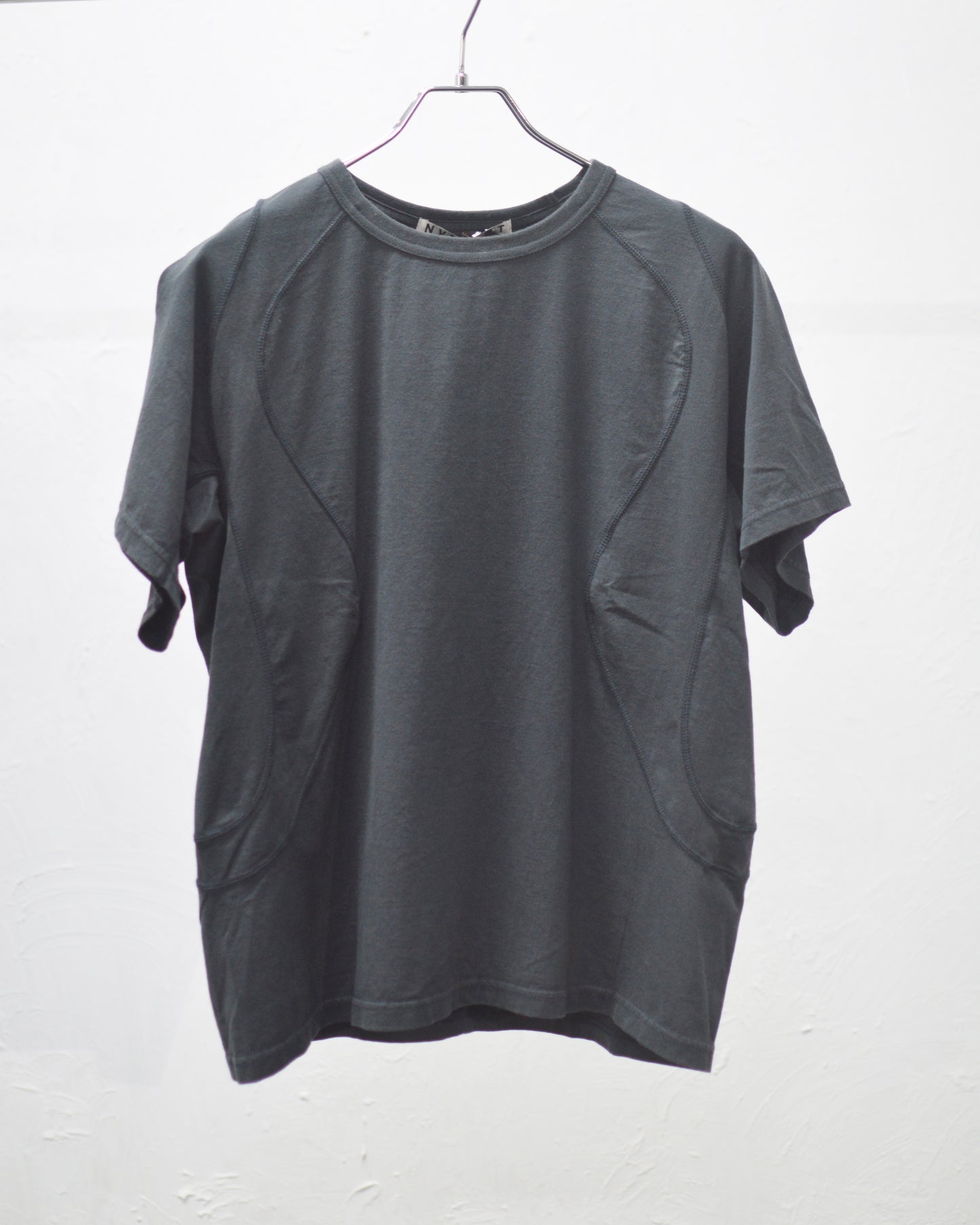 NVRFRGT PANELLED HALF SLEEVE T-SHIRT