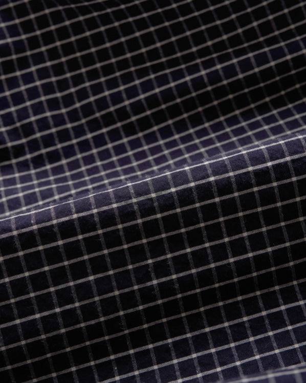 refomed WRIST PATCH SLOUCH SHIRT "CHECK"