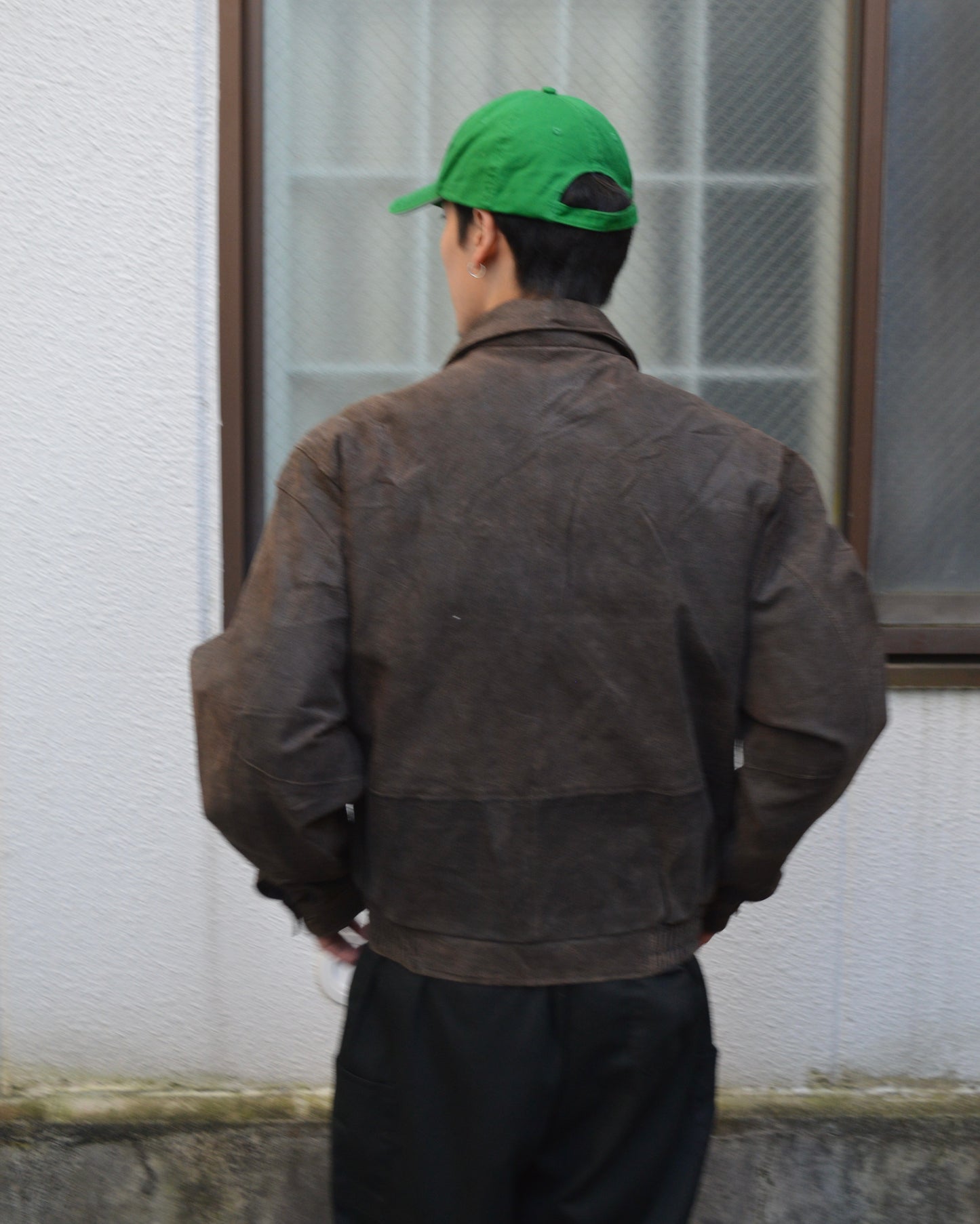 90s FIELDMASTER leather blouson