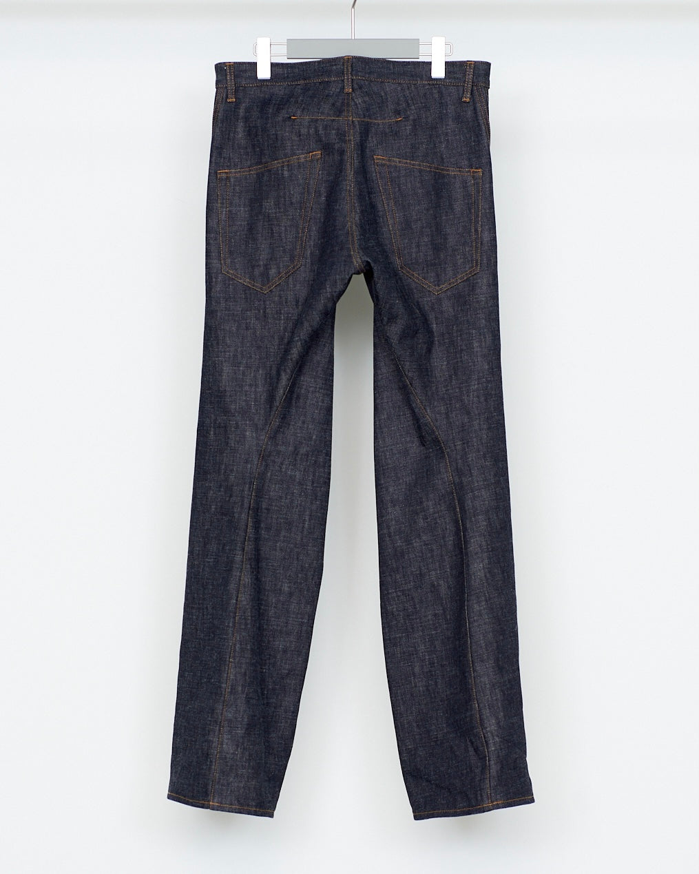 NVRFRGT 3D TWISTED JEANS  RAW INDIGO