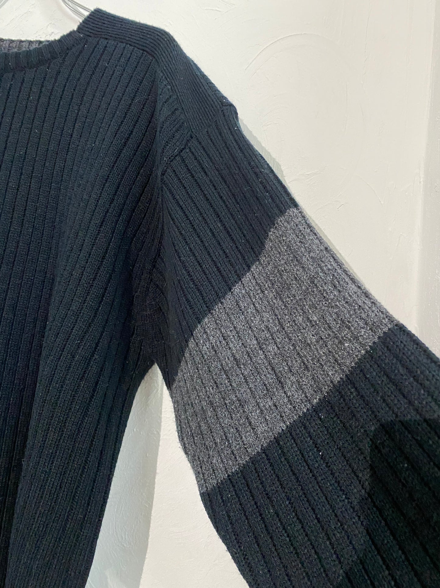 POINT ZERO elbow design knit