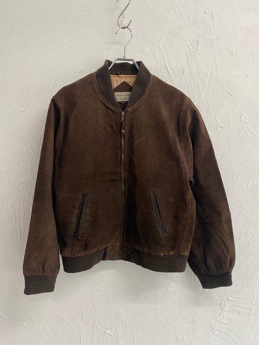 HOMME ET FEMME pig leather blouson