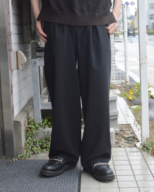 SAYATOMO 2-Tack Wide Slacks