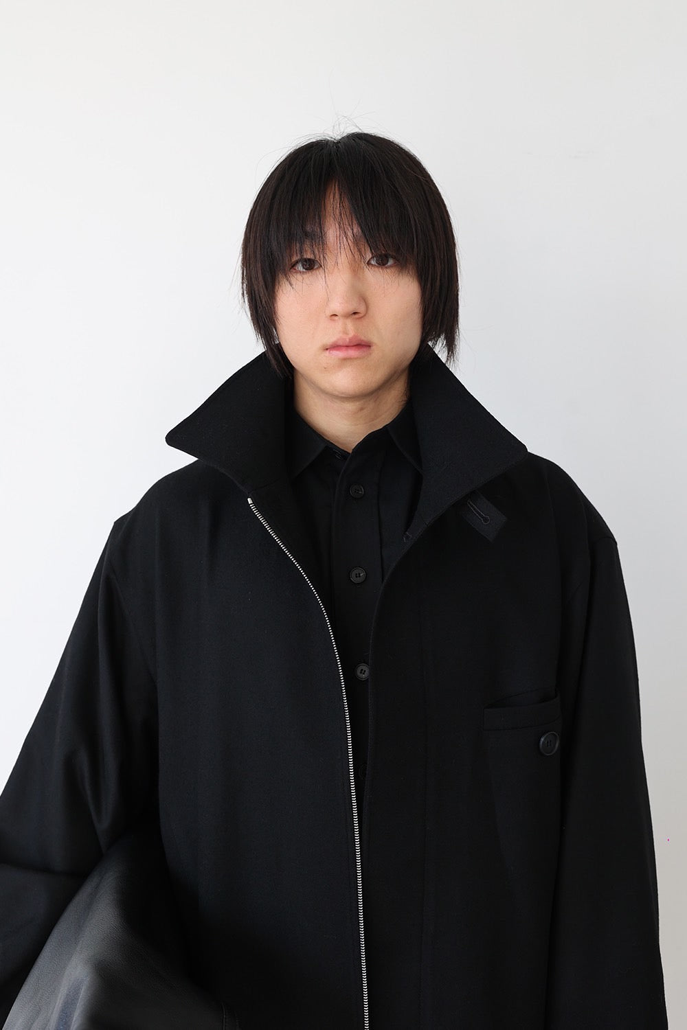 side.service Tear Long Coat