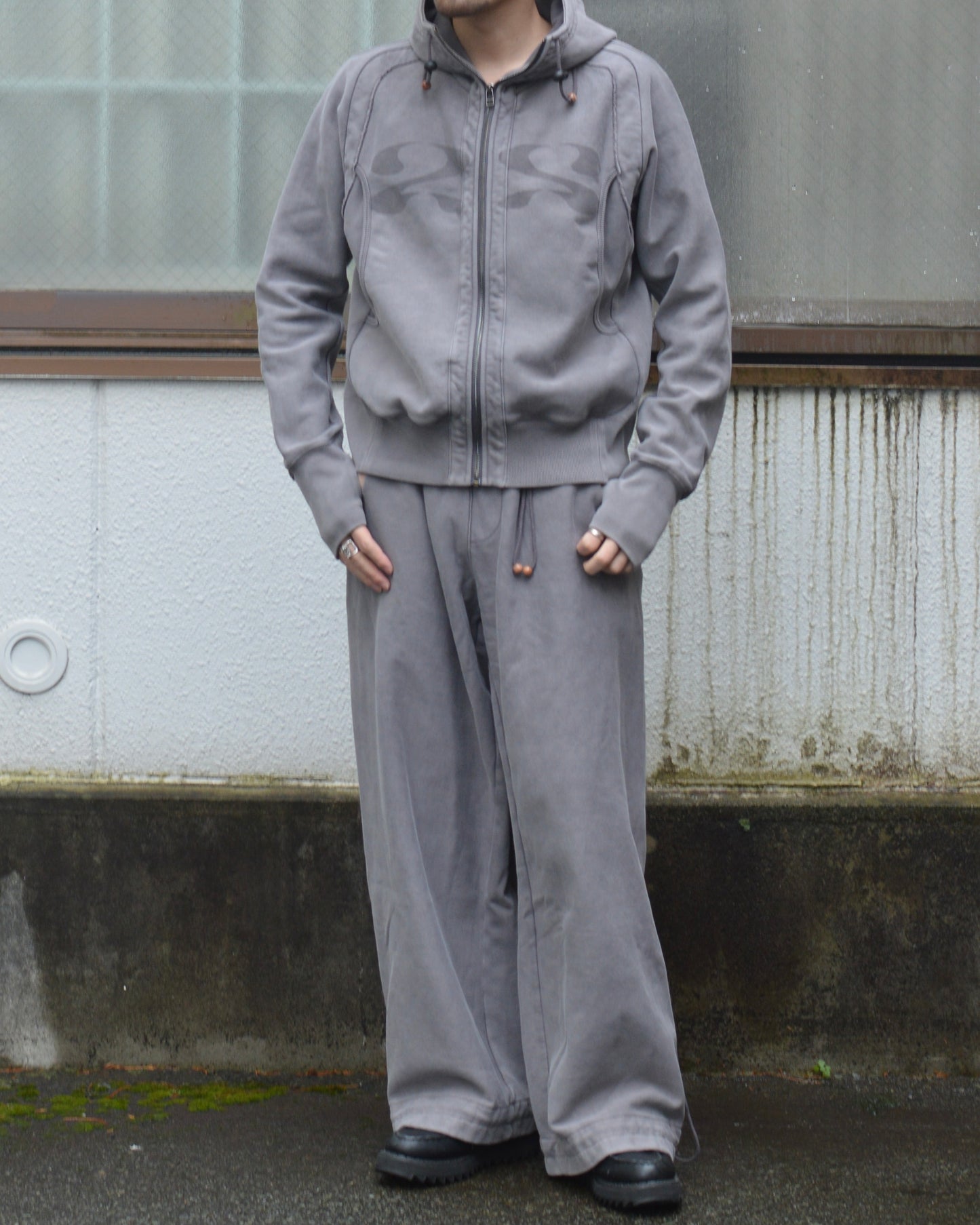 JIAN YE 25 PANTS GRAY