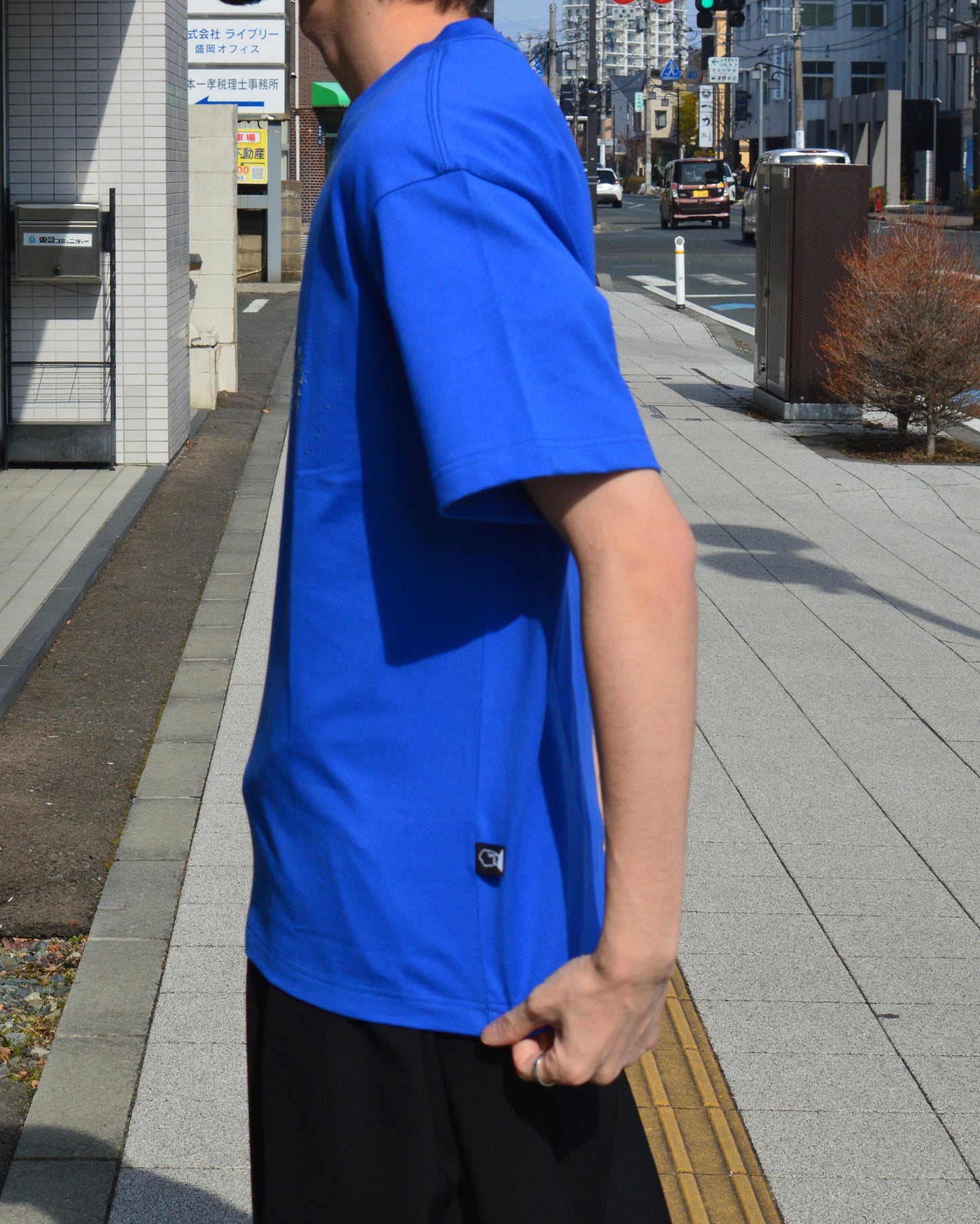 fluss cosmo T-shirt blue