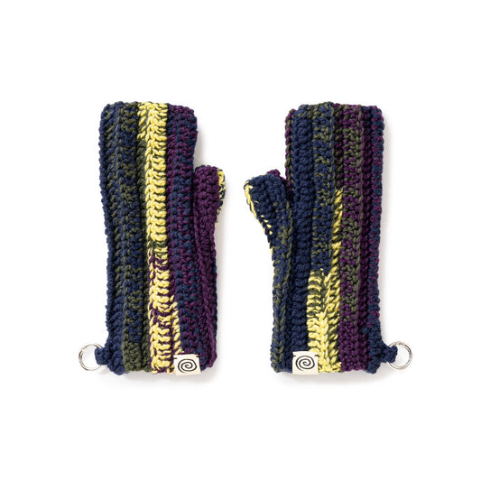 SOL HAND-KNITTED FINGERLESS GLOVES