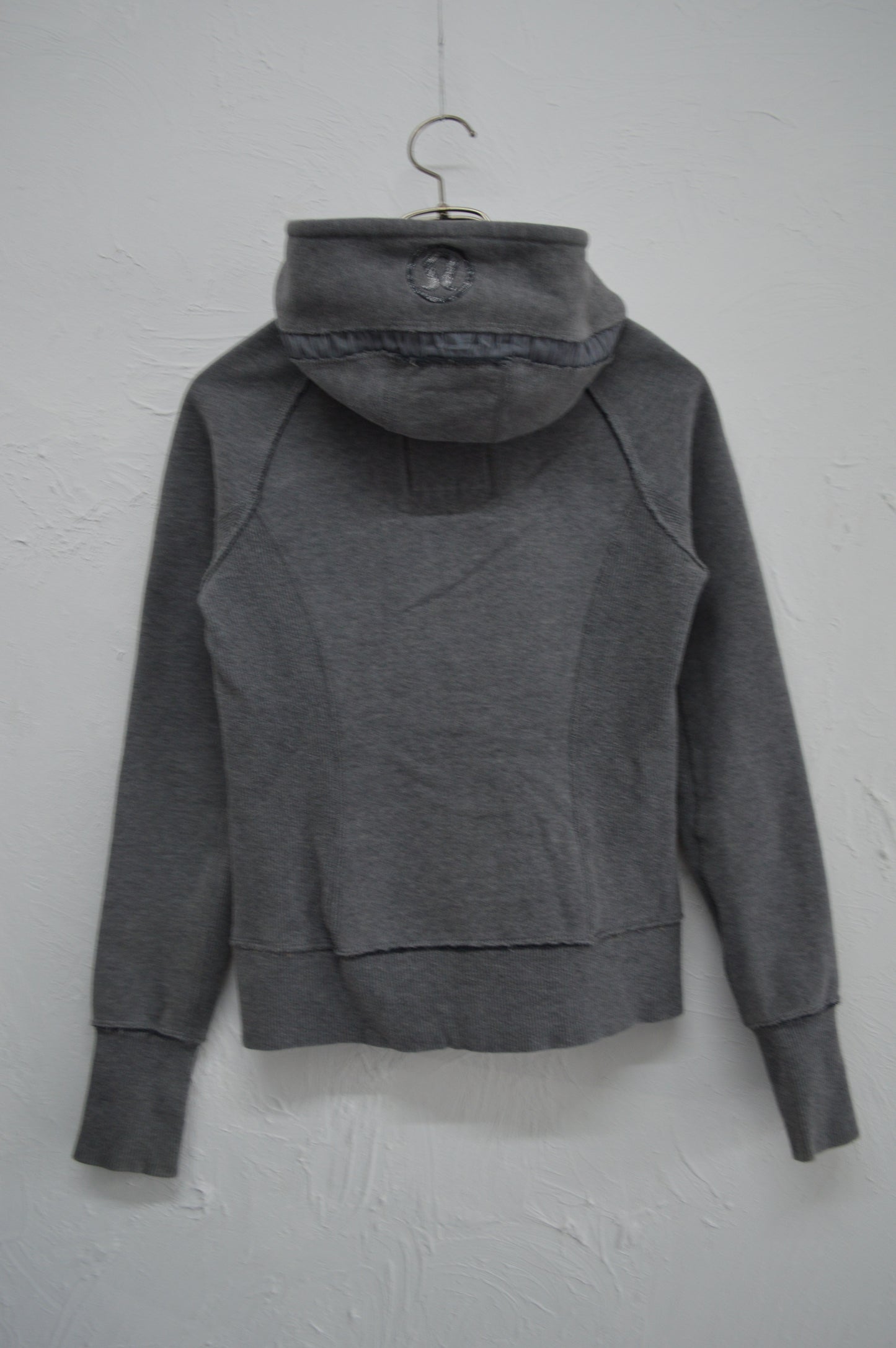 lulu lemon zip hoodie gray