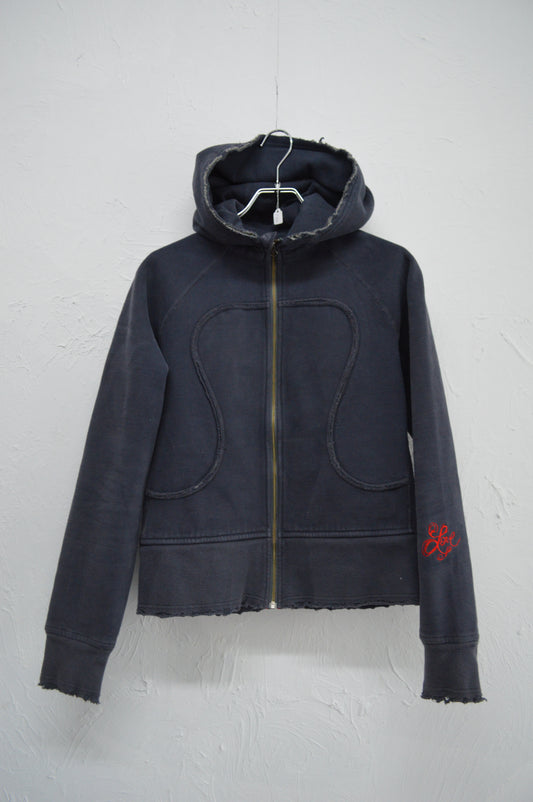 lululemon zip hoodie navy