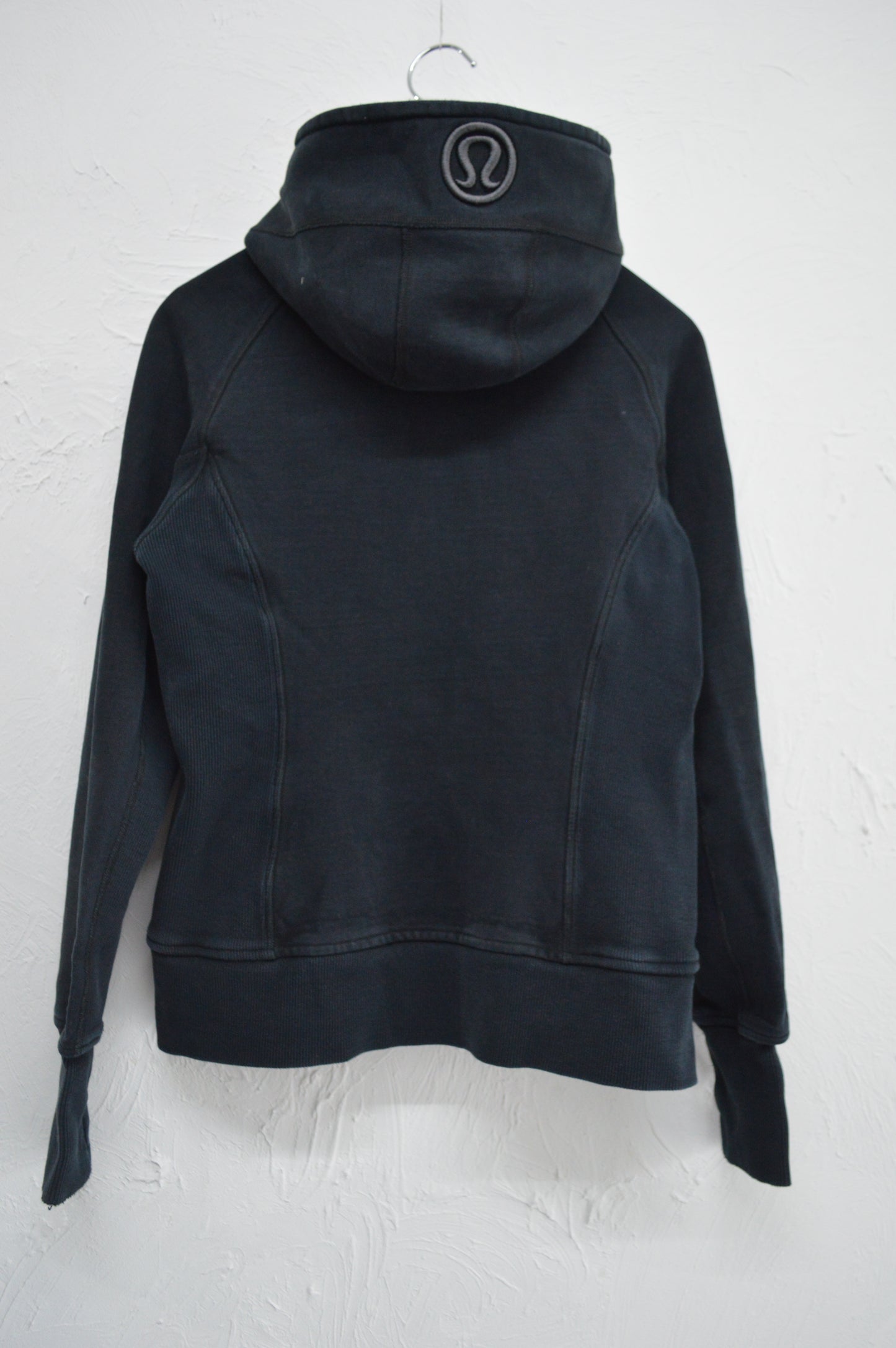 lululemon zip hoodie BLACK