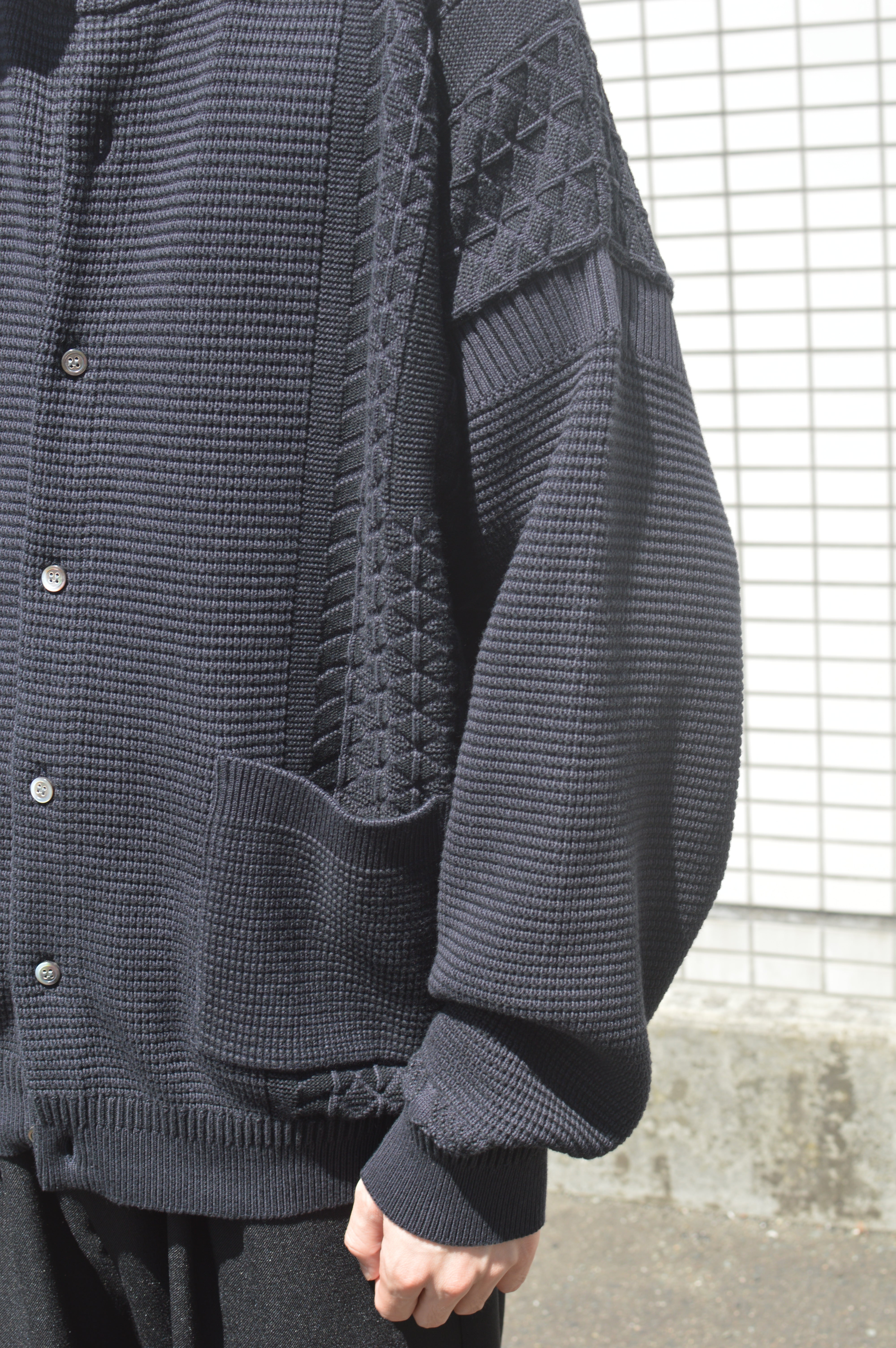 YASHIKI Ginka Cardigan DARK-NAVY – JIKAI