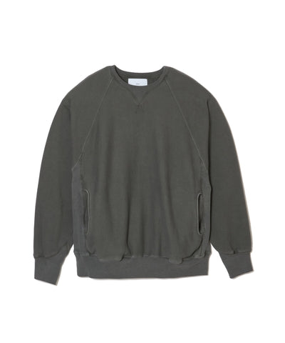 SUGARHILL CREW NECK SWEAT PULLOVER SAGE
