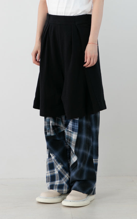 BASE MARK REMAKE LAYERED PANTS