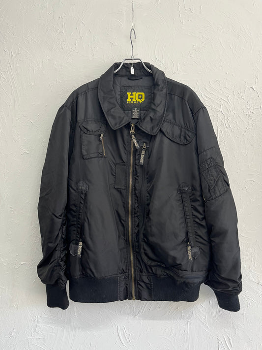 nylon flight jacket